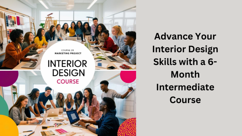 Advance Your Interior Design Skills with a 6-Month Intermediate Course