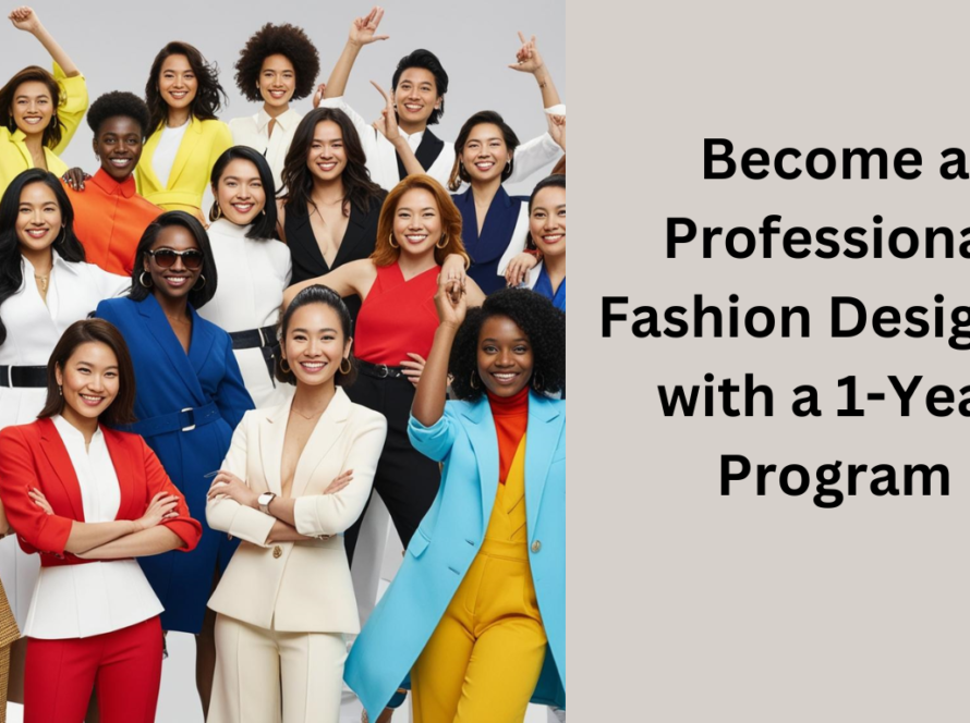 Become a Professional Fashion Designer with a 1-Year Program