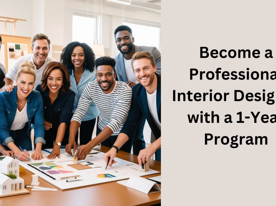 Become a Professional Interior Designer with a 1-Year Program