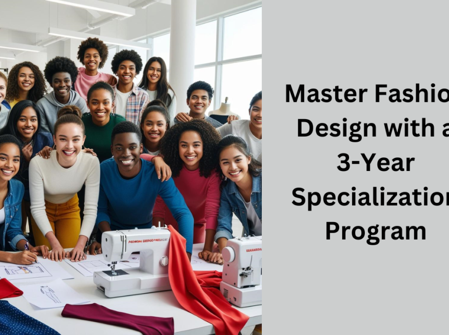 Master Fashion Design with a 3-Year Specialization Program