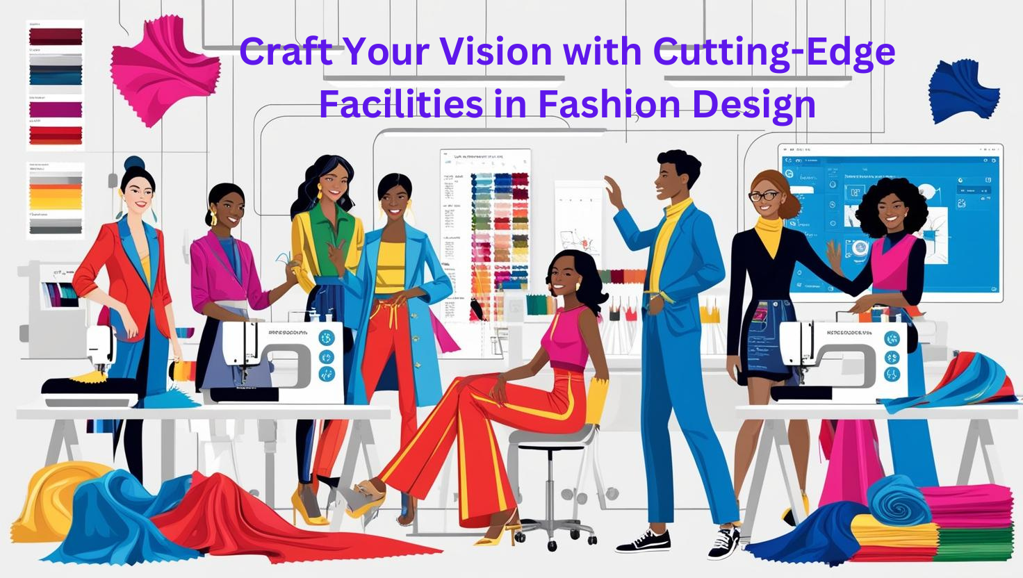 Craft Your Vision with Cutting-Edge Facilities in Fashion Design