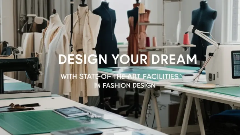 Design Your Dream with State-of-the-Art Facilities in Fashion Design