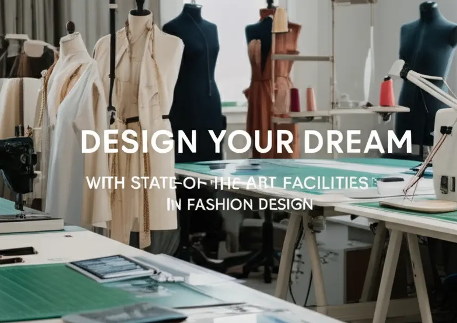 Design Your Dream with State-of-the-Art Facilities in Fashion Design