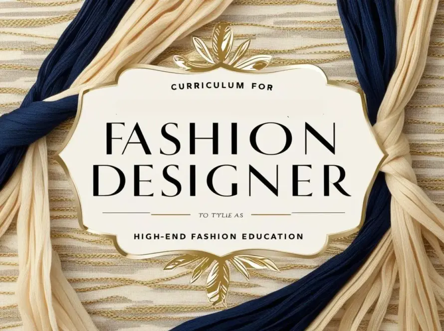 A Curriculum Designed for Aspiring Fashion Designers