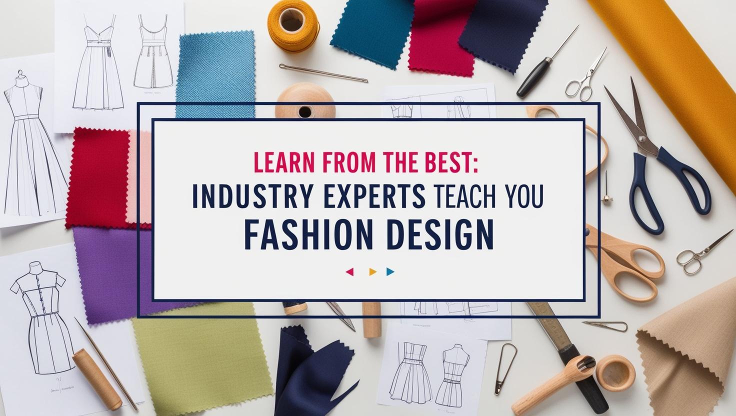 Learn from the Best: Industry Experts Teach You Fashion Design