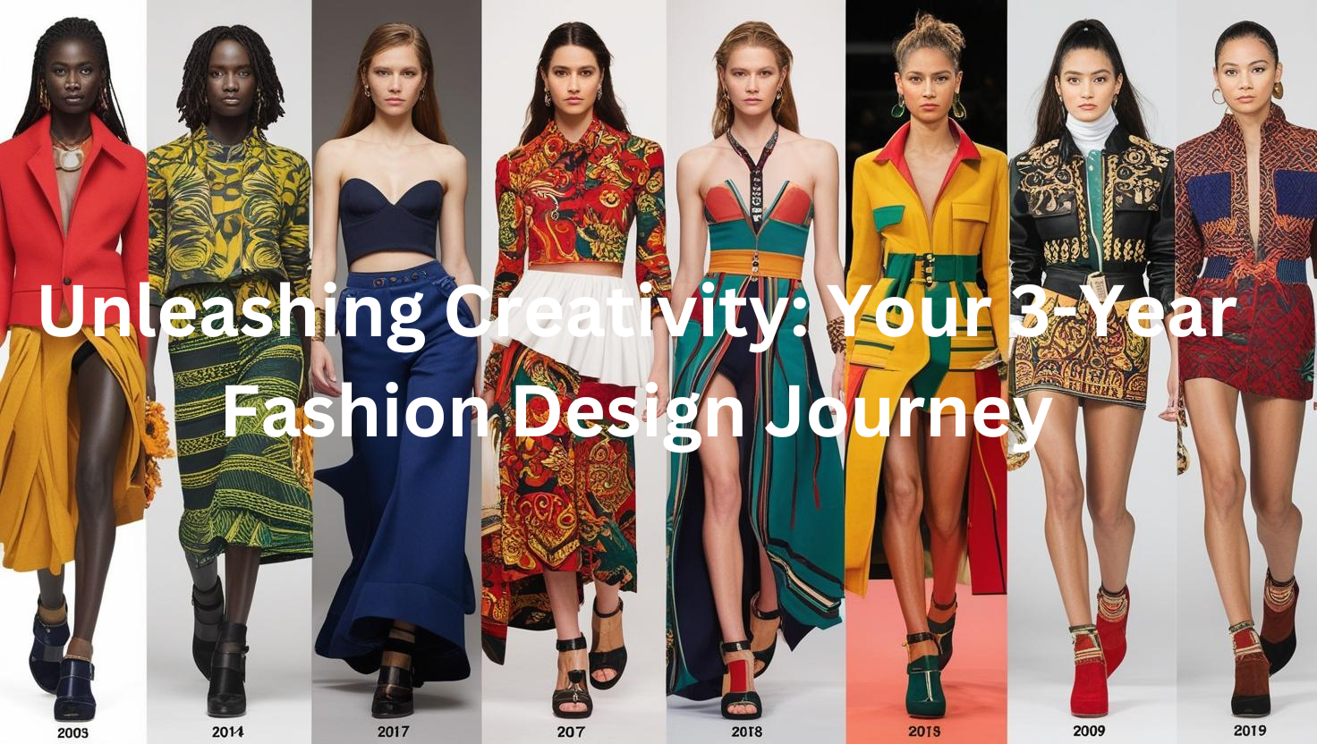 Unleashing Creativity: Your 3-Year Fashion Design Journey