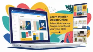 Learn Interior Design Online: 9-Month Advanced Program to Boost Your Skills