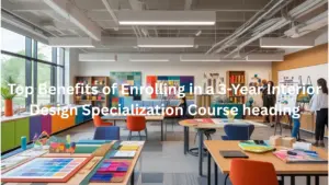 Top Benefits of Enrolling in a 3-Year Interior Design Specialization Course