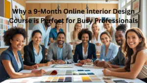 Why a 9-Month Online Interior Design Course is Perfect for Busy Professionals