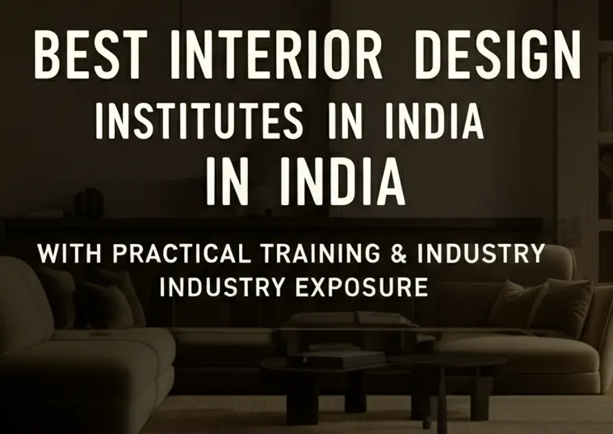 Best Interior Design Institutes in India with Practical Training & Industry Exposure