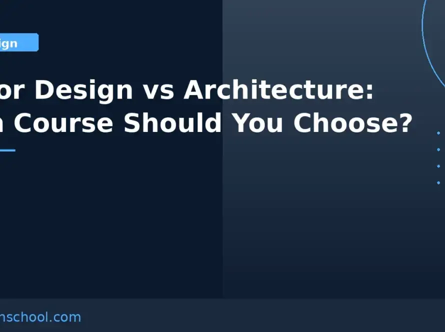 Interior design vs architecture course comparison guide for students in India – FIDA The Design School