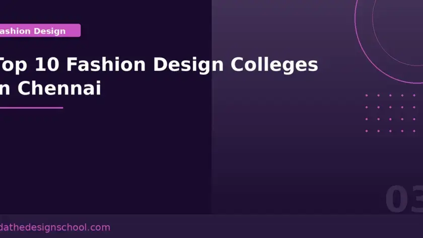 Top 10 fashion design colleges in Chennai fees courses and placements compared – FIDA The Design School
