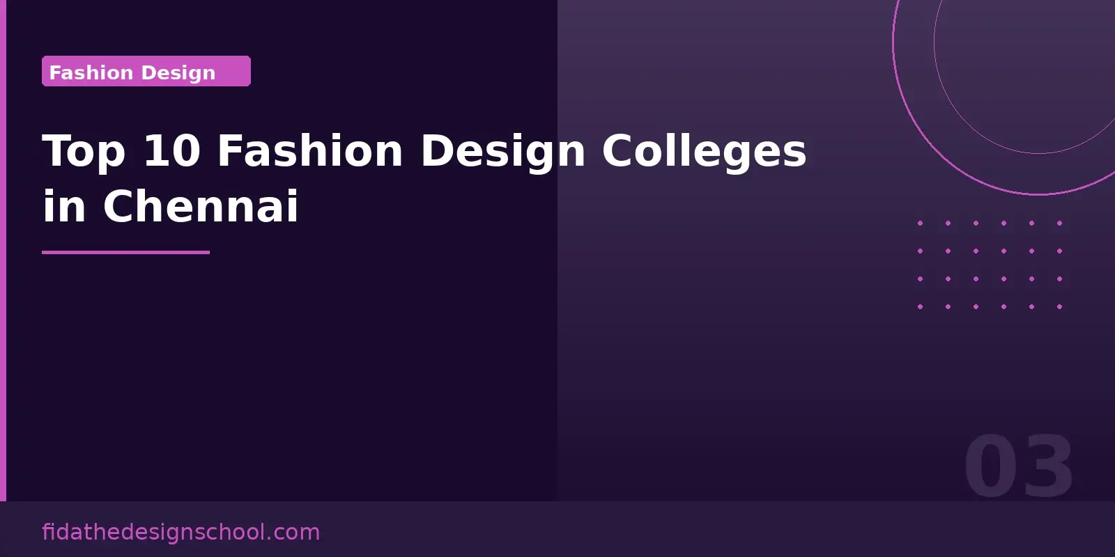 Top 10 fashion design colleges in Chennai fees courses and placements compared – FIDA The Design School