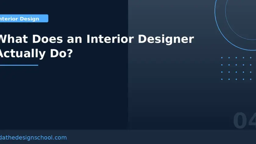 What does an interior designer do a day in the life at FIDA Design School Chennai