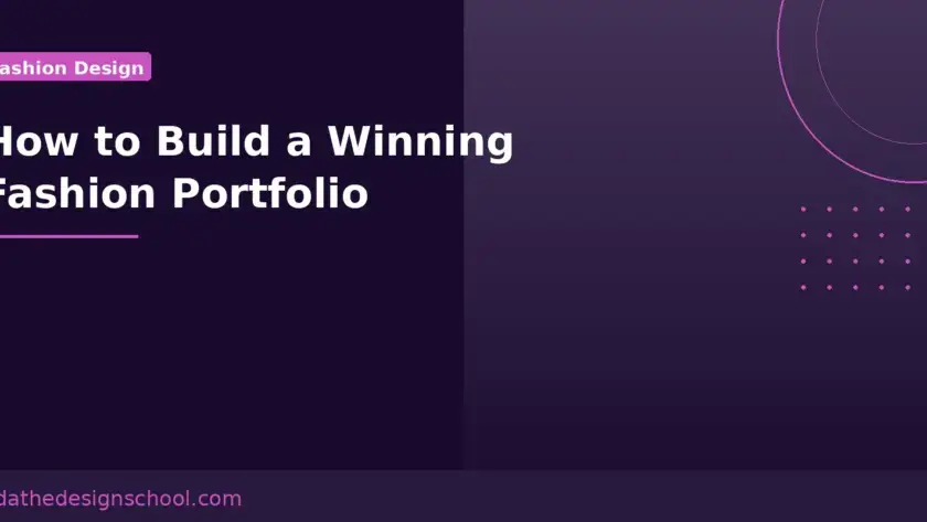 How to build a winning fashion design portfolio tips from FIDA graduates Chennai