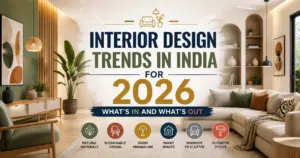 Interior Design Trends in India for 2026: What’s In and What’s Out