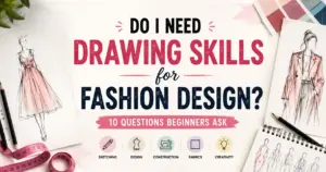 Do I need drawing skills for fashion design?